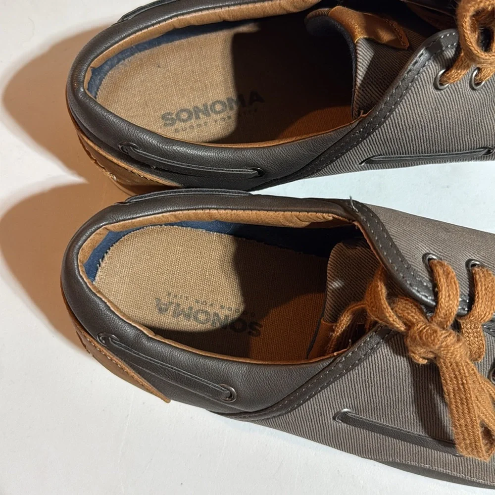 Sonoma Gray Boat Shoes